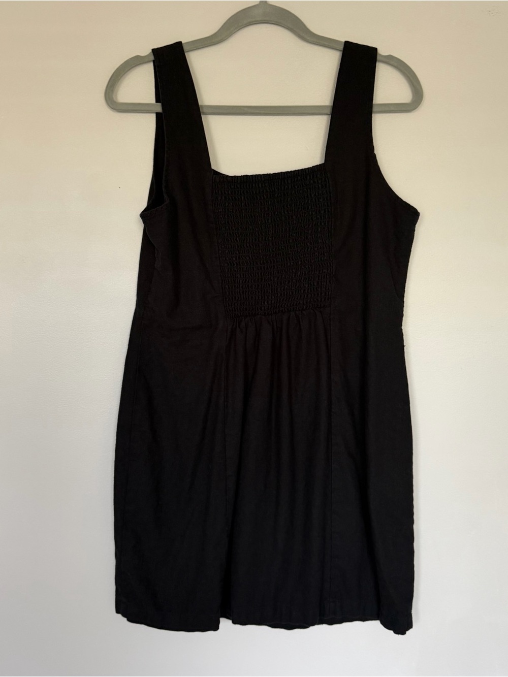 Old Navy Black Square-Neck Mini Dress - Picture 3 of 4